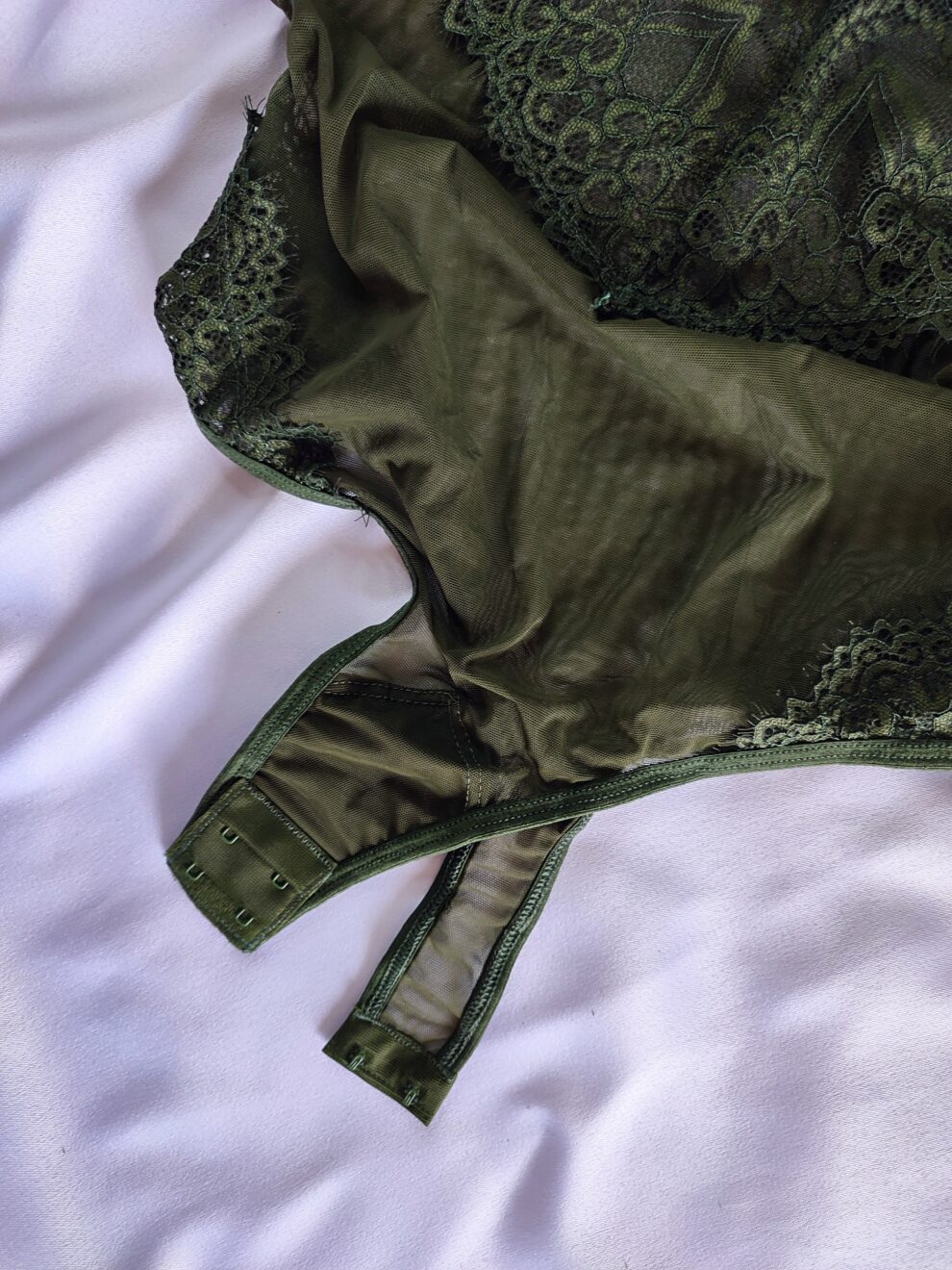 Body Hermione Verde Voluphia Lingerie Sensual Em Bras Lia