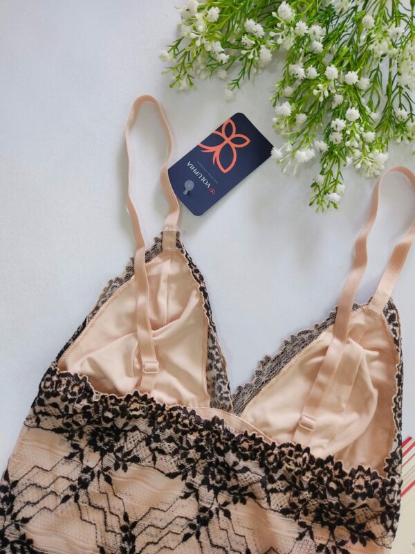 conjunto nude renda