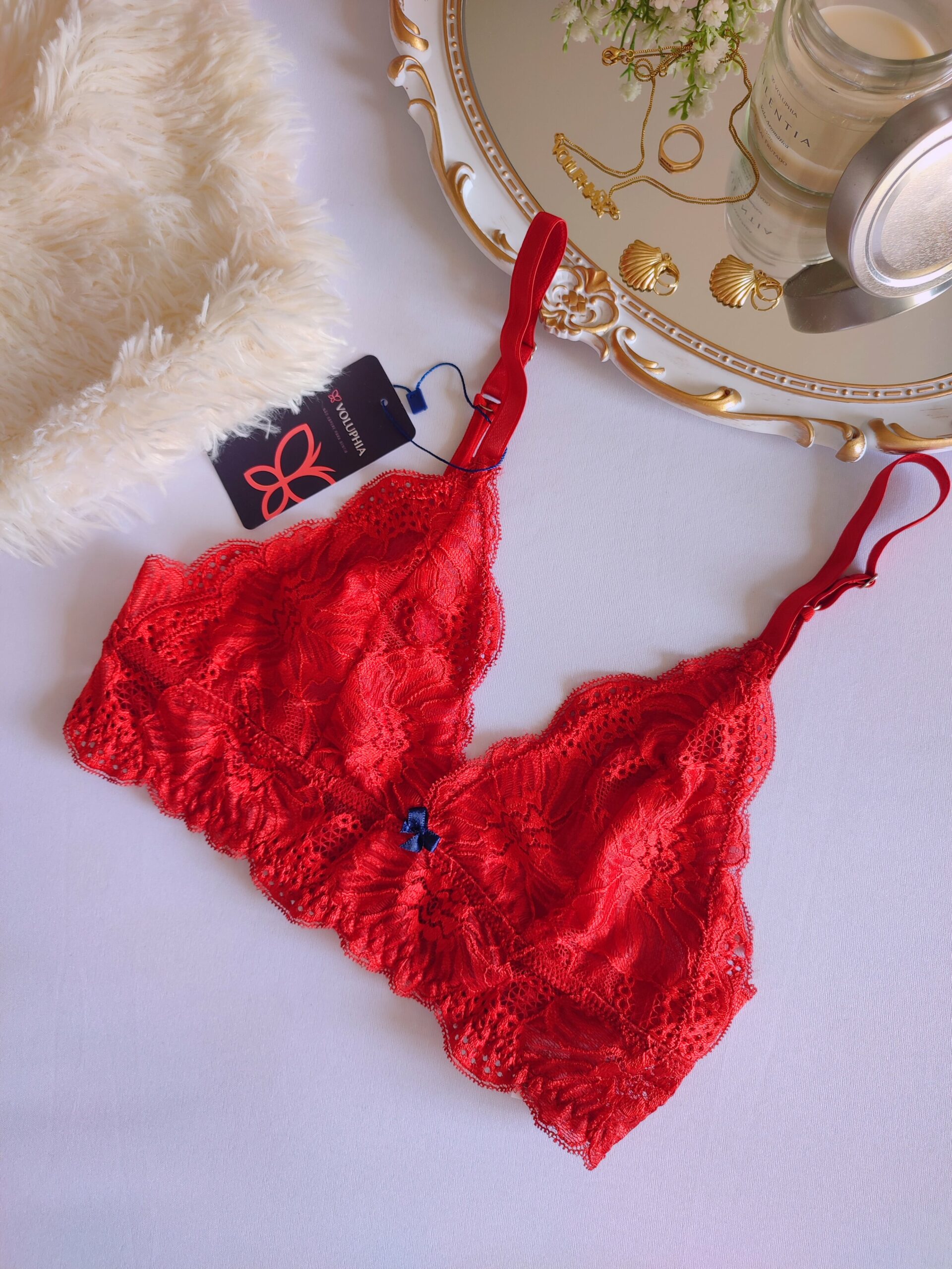 Lira, Intimates & Sleepwear, Lira Red Strappy Bralette